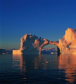 Grönländische Eisberge