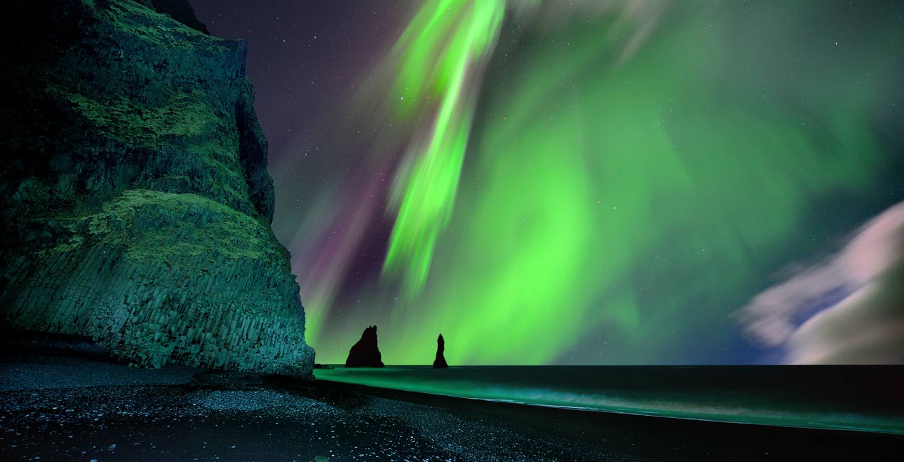 Aurora Reynisfjara